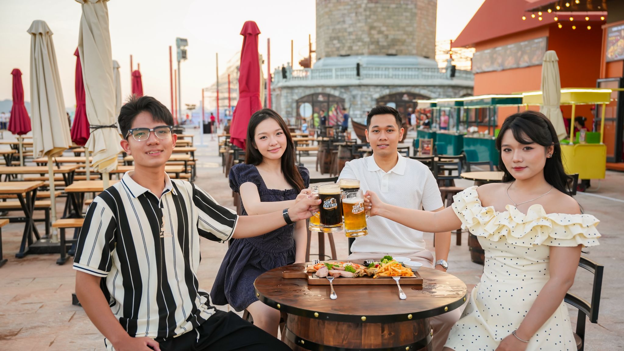 Ẩm thực quốc tế đa dạng tại VUI Fest.