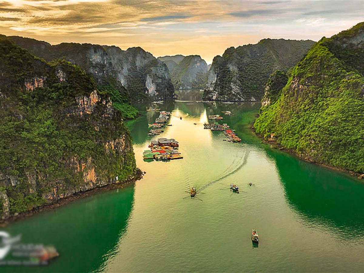 Lộ trình di chuyển đến làng chài Ba Hang