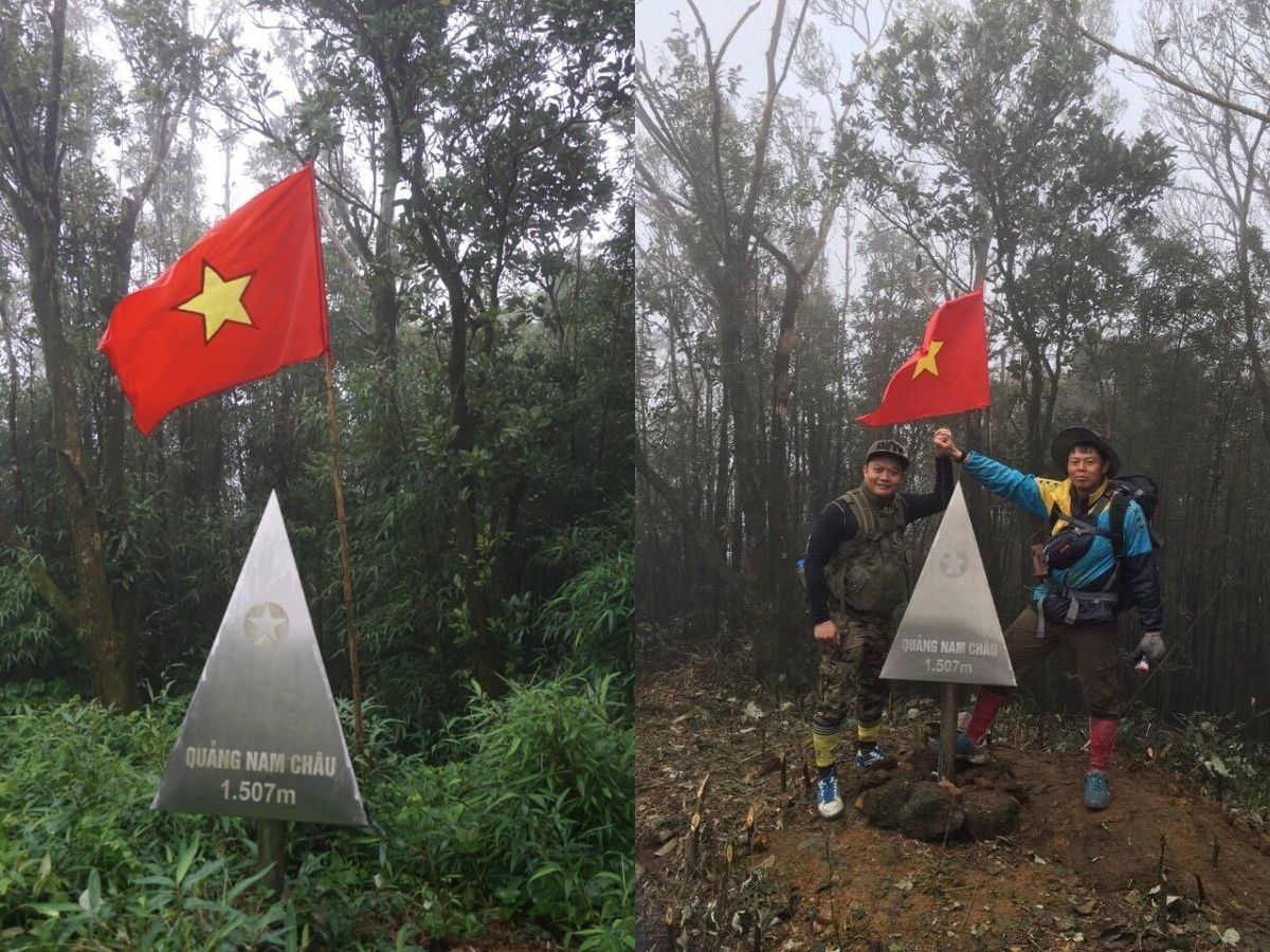 Dãy Quảng Nam Châu có độ cao 1.507 m cao nhất Quảng Ninh.