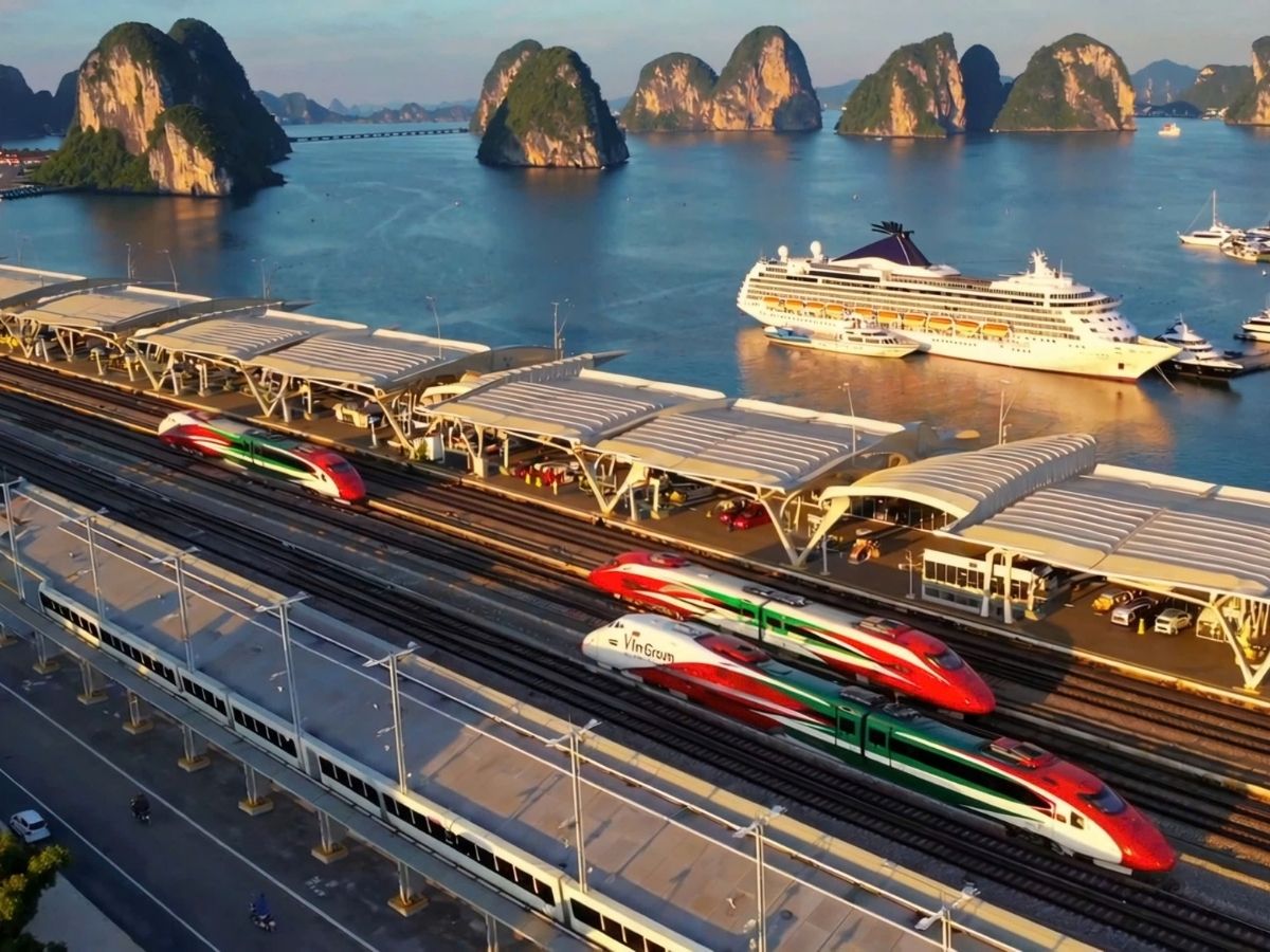 Các điểm ga dự kiến trong quy hoạch đường sắt cao tốc Hà Nội – Quảng Ninh