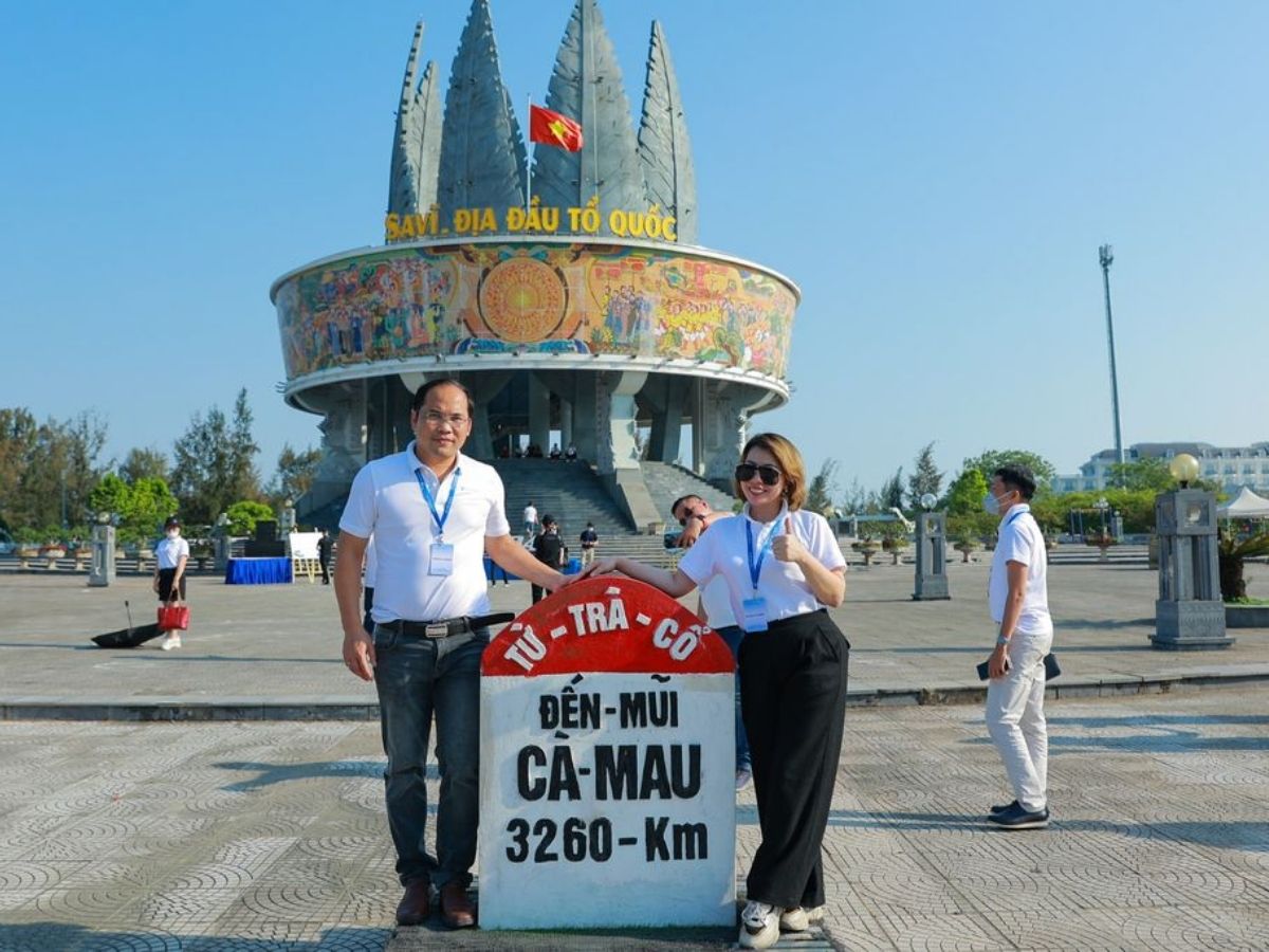 Mũi Sa Vĩ nằm tại Móng Cái, là điểm cực Đông Bắc trên đất liền của Việt Nam