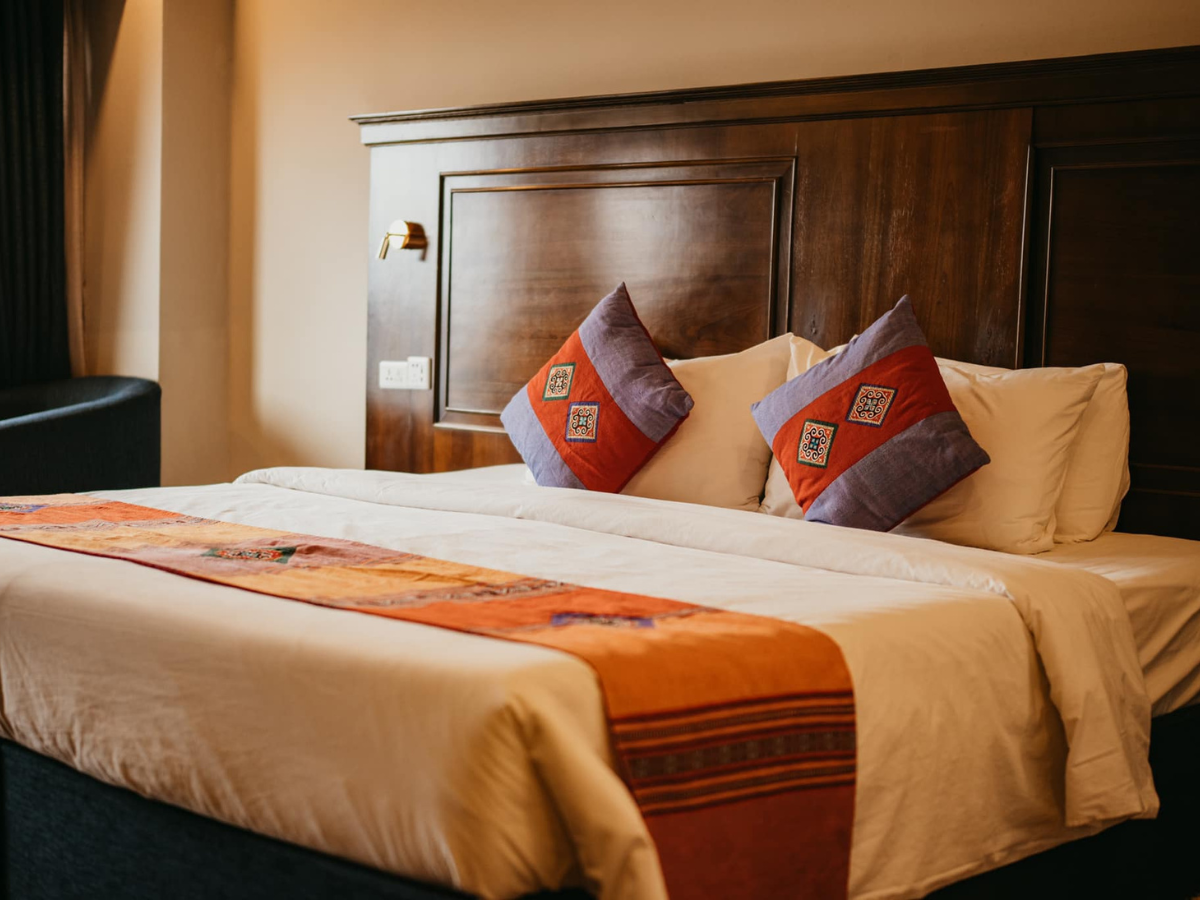 Văn hoá vùng cao được thể hiện khéo léo, tinh tế.