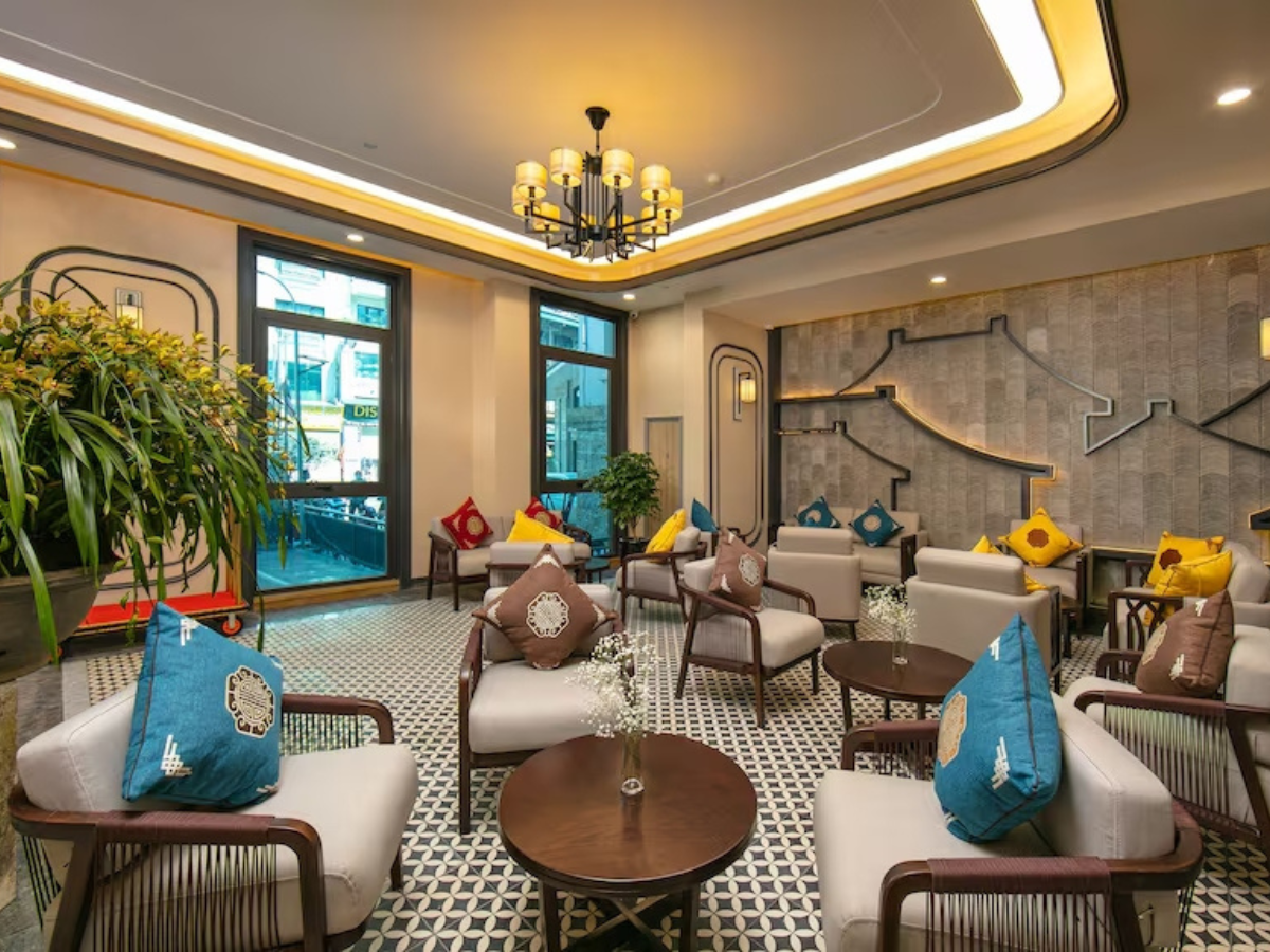 Không gian hiện đại, ấm cúng.