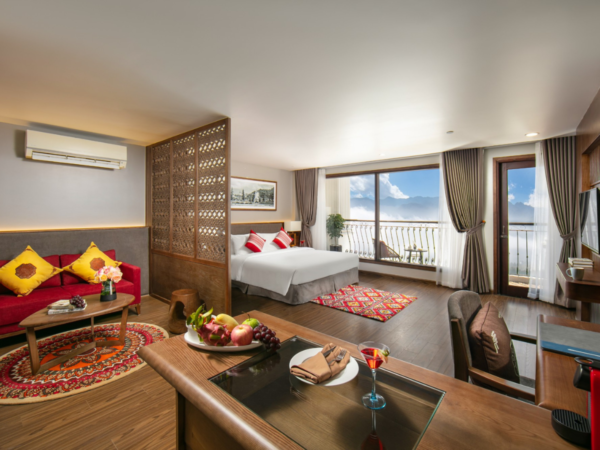 Hệ thống phòng nghỉ đa dạng.