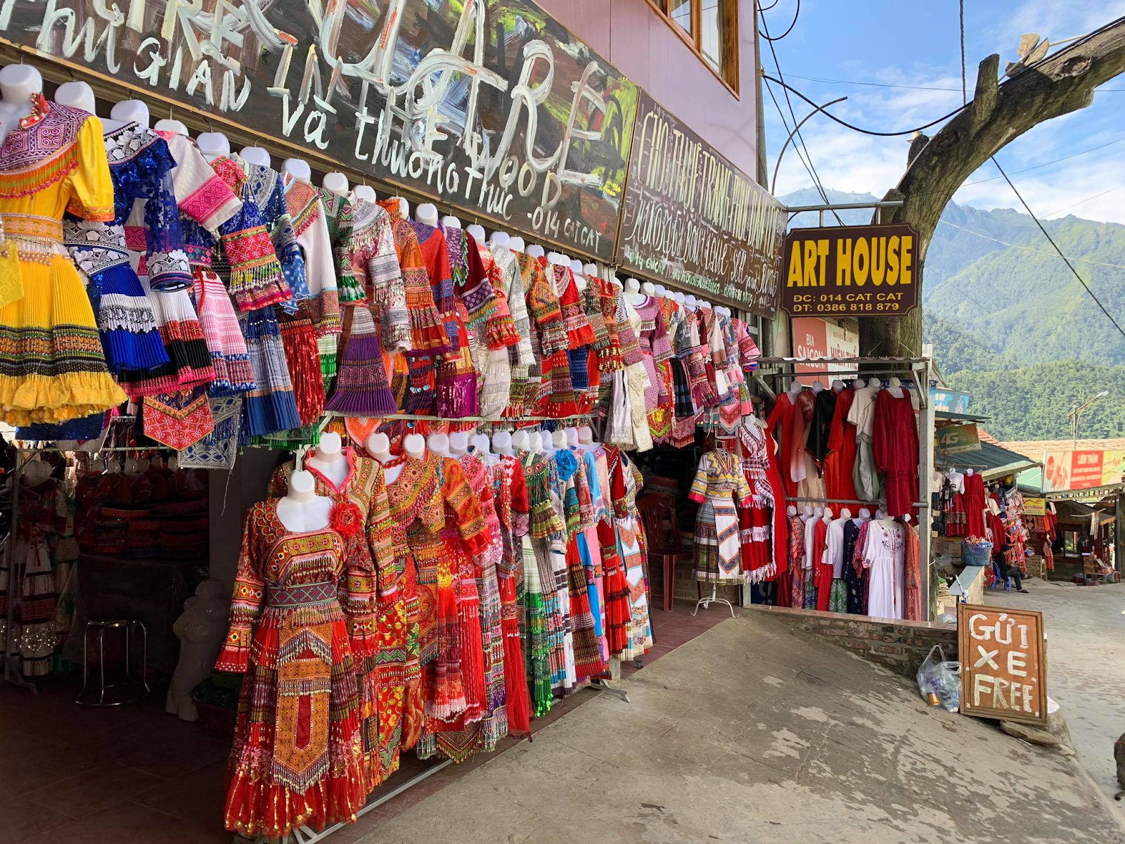 Du khách lưu ý chọn màu sắc trang phục nổi bật so với không gian núi rừng.