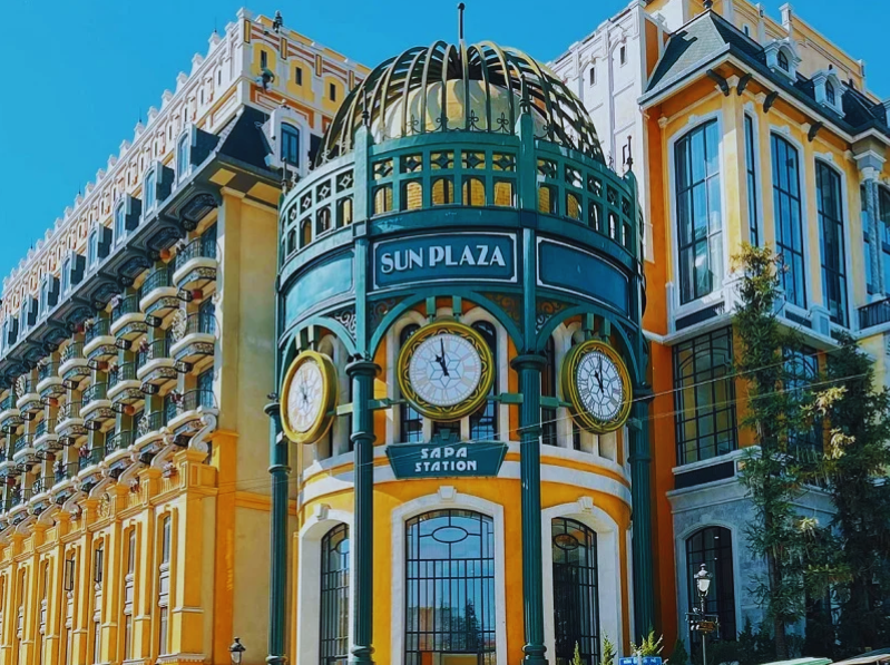 Sun Plaza Sa Pa - một góc trời Âu thu nhỏ ở thị trấn sương mờ