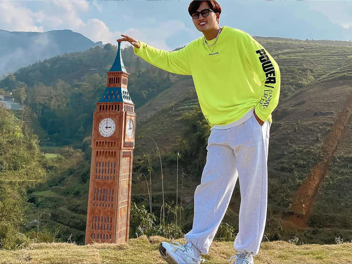 Check in Tháp đồng hồ Big Ben tại Sa Pa Story giữa không gian châu Âu thu nhỏ.