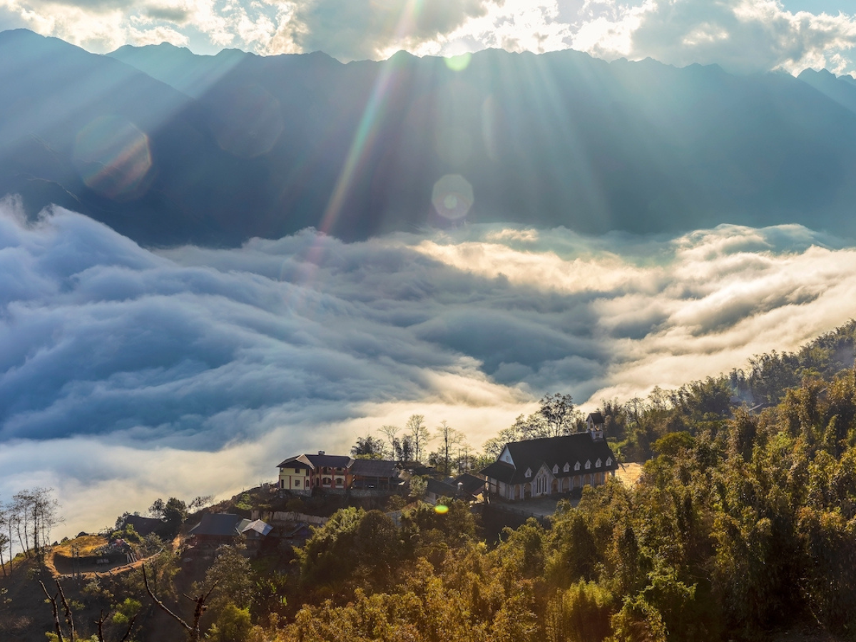 Săn mây tại Swing Sa Pa mang đến khoảnh khắc đẹp say lòng giữa núi rừng