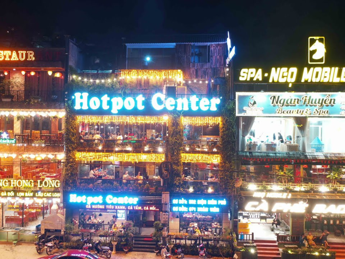 Nhà hàng Hotpot Center là điểm hẹn ẩm thực nổi tiếng tại Sa Pa.