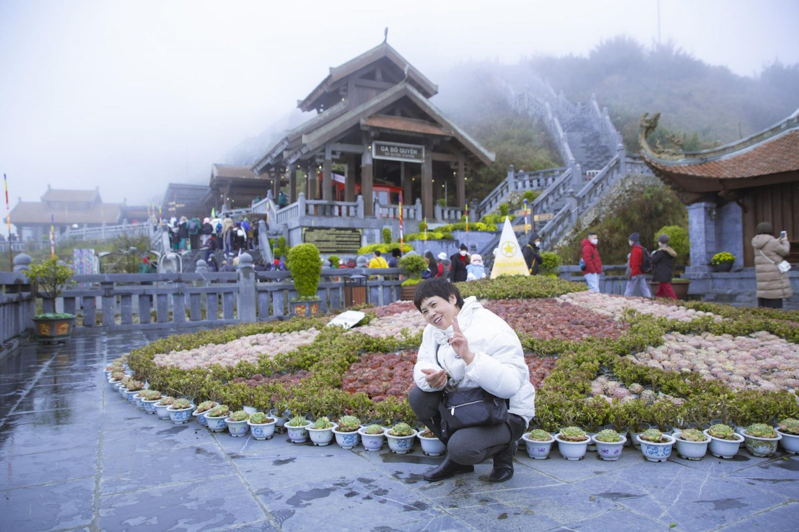 Buổi sáng là thời điểm lý tưởng để du khách bắt đầu chuyến đi lễ đầu năm của mình