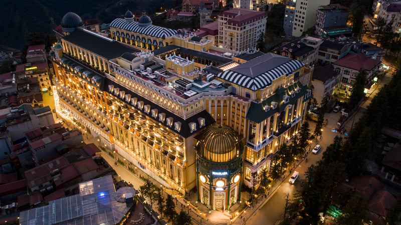 Toàn cảnh khách sạn Hotel de la Coupole - MGallery từ trên cao