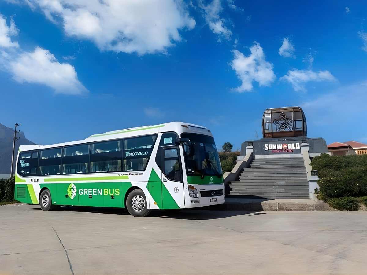 Nhà xe Green Bus cung cấp dịch vụ xe giường nằm cao cấp với không gian rộng rãi và tiện ích thoải mái. (Nguồn: Sưu tầm)