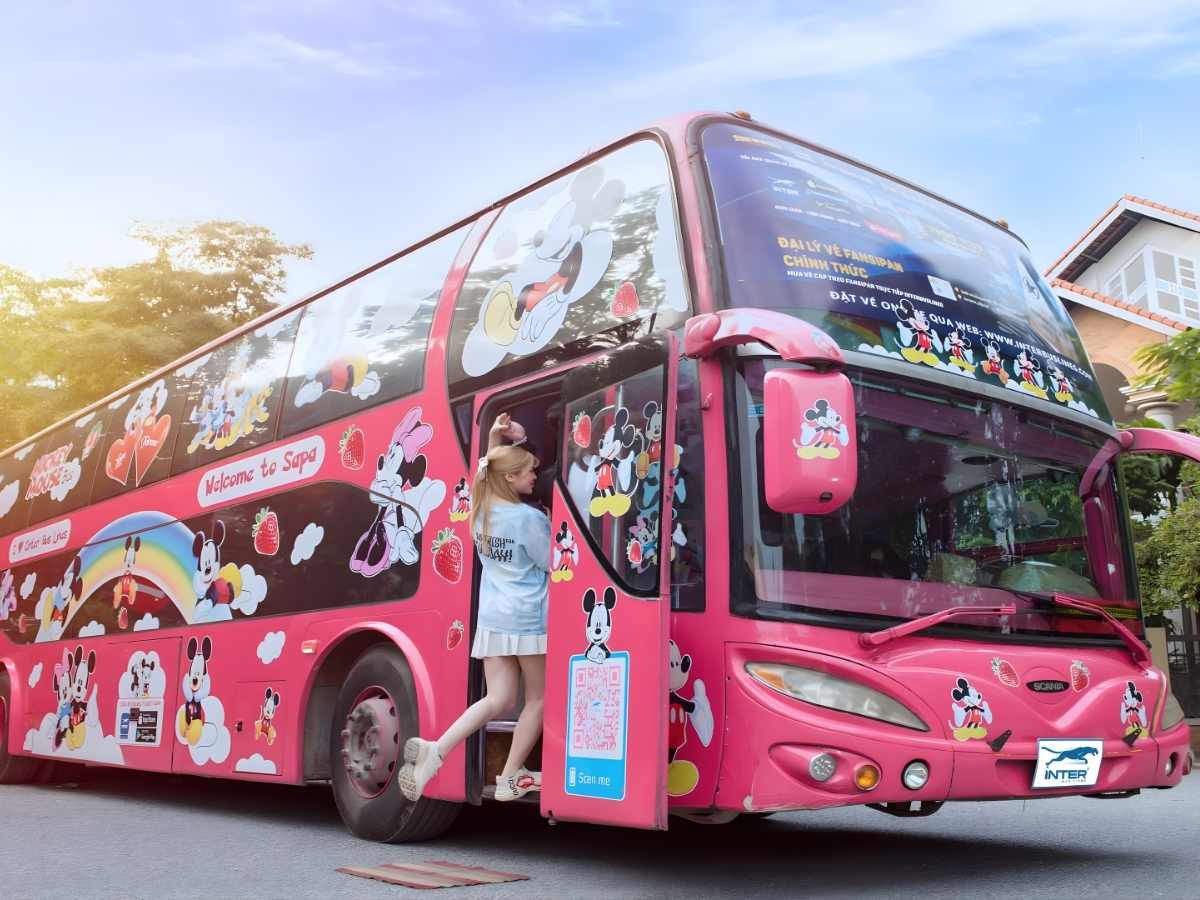 Nhà xe Inter Bus Lines nổi bật với xe hai tầng tiện nghi và phong cách thiết kế hiện đại phục vụ hành khách. (Nguồn: Sưu tầm)