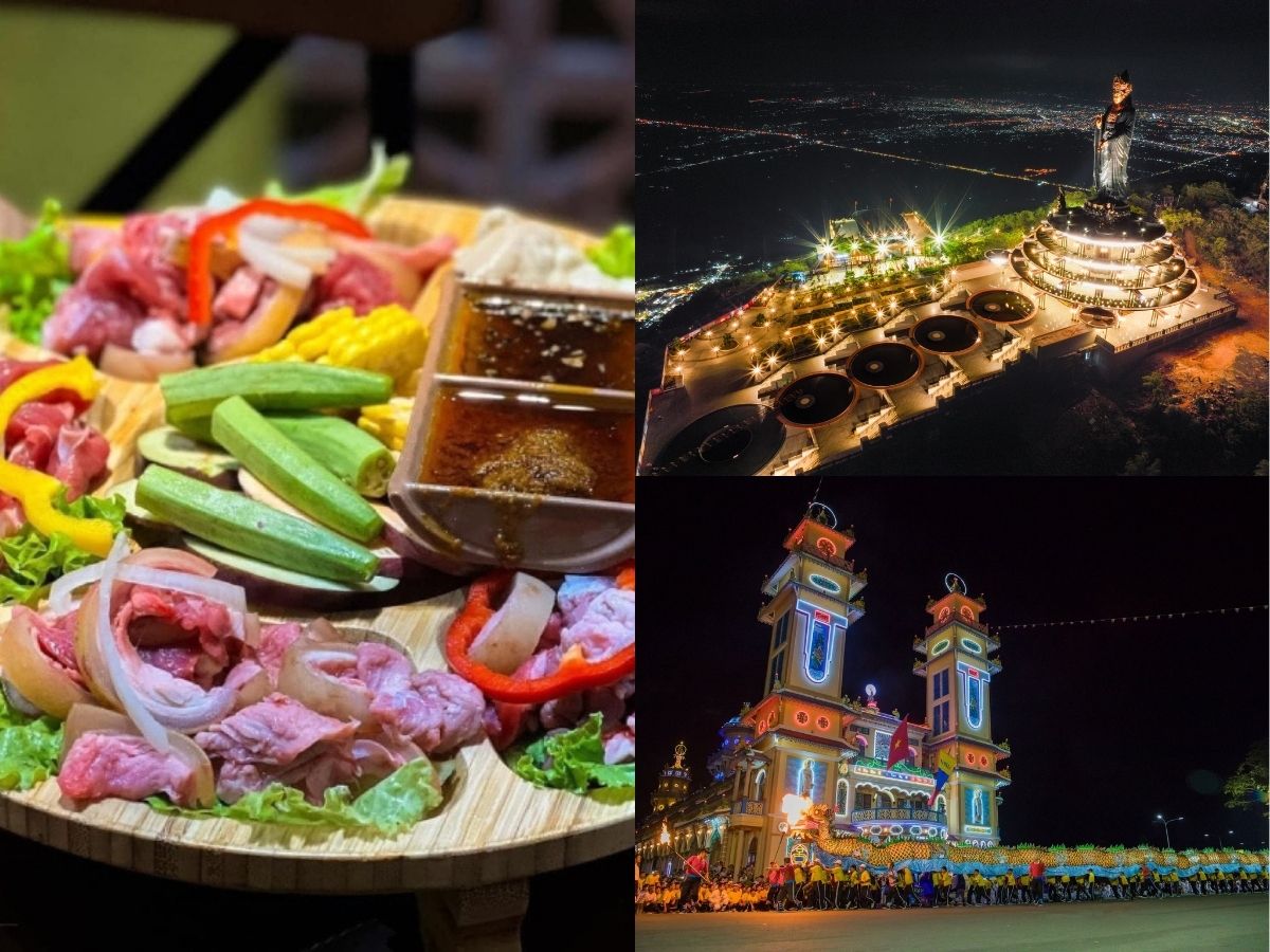 Tây Ninh美食是圣地人民的一种文化