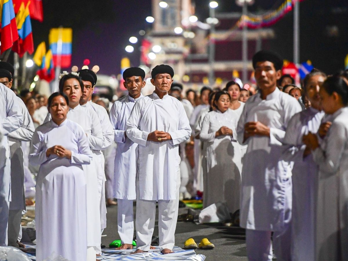 Hội Yến Diêu Trì Cung Tây Ninh khắc họa rõ nét niềm tin về sự vận hành hài hòa giữa trời và người trong giáo lý Cao Đài.