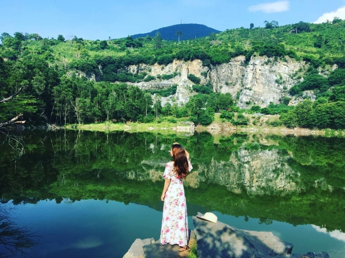 Không gian thiên nhiên xanh mát tại Ma Thiên Lãnh thu hút nhiều du khách ghé thăm đầu năm