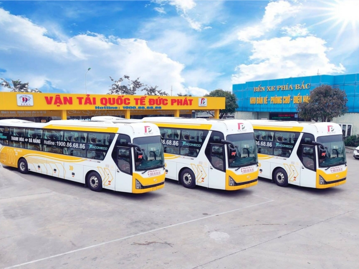 Xe khách Đức Phát thuộc top nhà xe hàng đầu Thanh Hóa.
