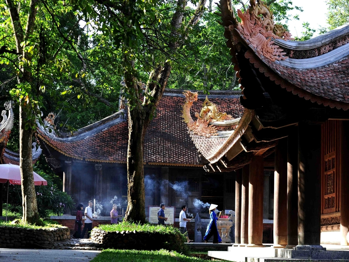 Khu di tích Lam Kinh gắn liền với triệu đại Hậu Lê.