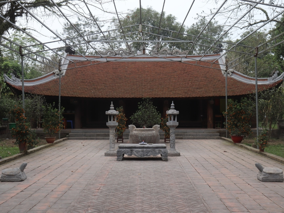 Đền thờ được nhân dân vùng Xuân Lập dựng lên để tưởng nhớ vua Lê Hoàn.