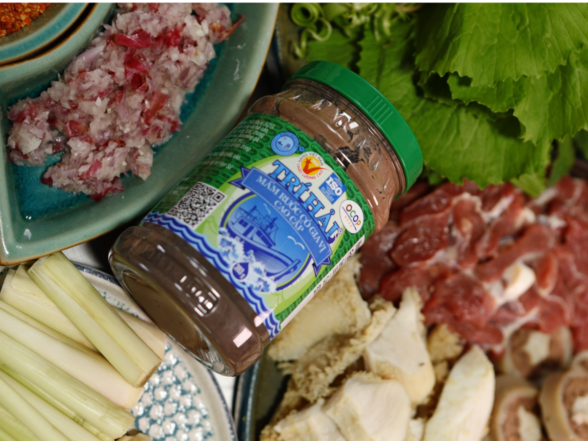 Mắm Trí Hải luôn ghi dấu ấn riêng khi có thể kết hợp trong đa dạng các món ăn