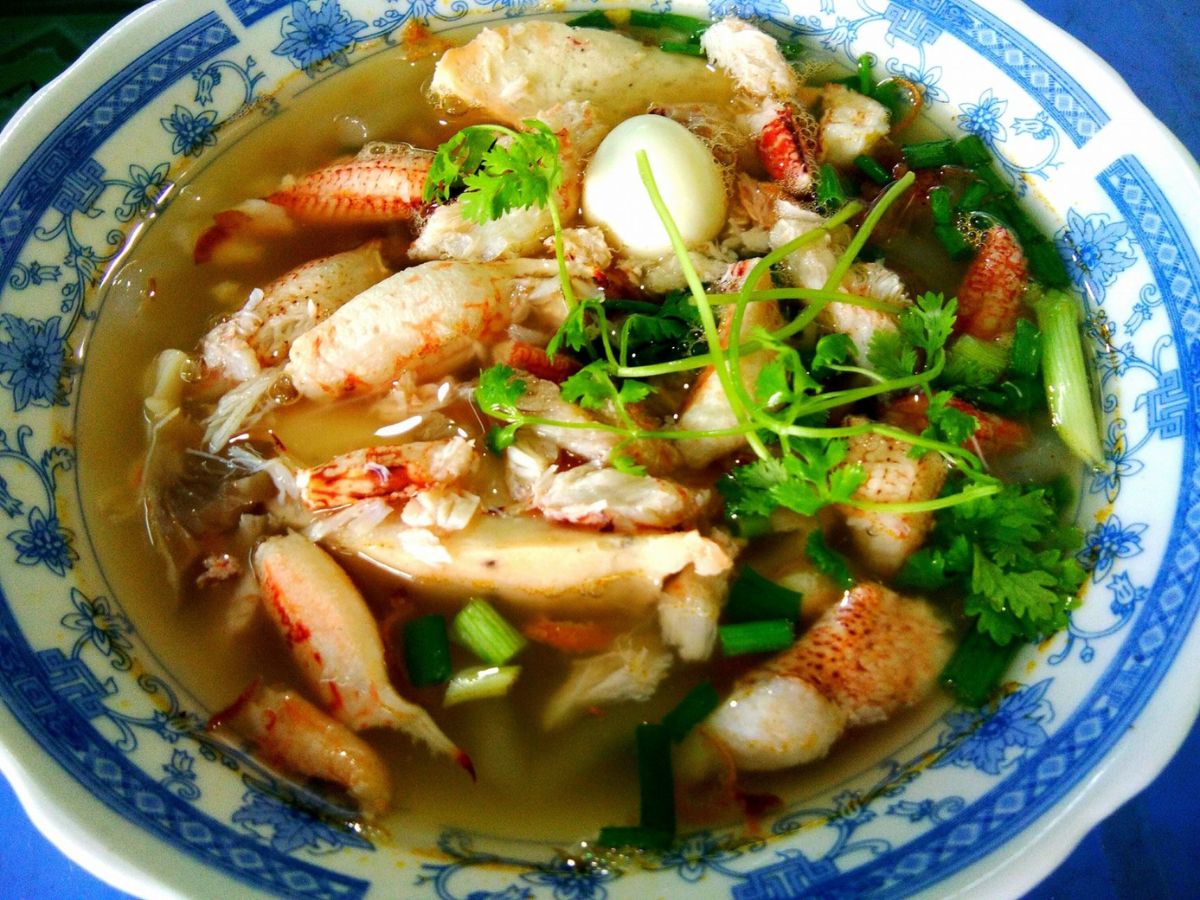 Một tô bún súng ngon chuẩn vị Vũng Tàu với nguyên liệu tươi ngon