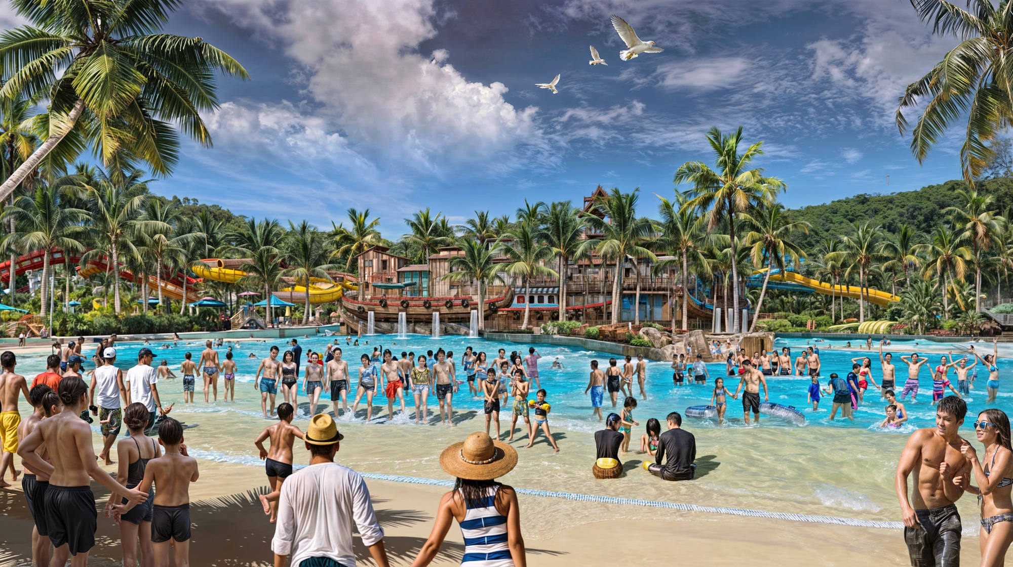 Công viên nước Sun World – thiên đường giải trí giữa lòng đô thị.