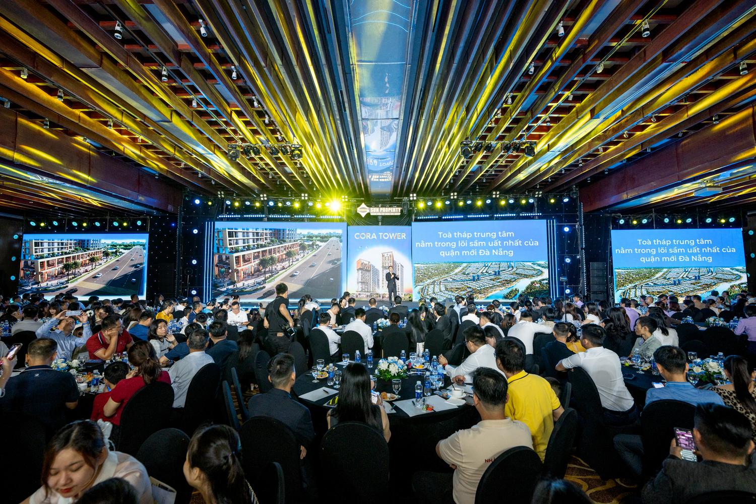 Đại diện chủ đầu tư chia sẻ về dự án trong khuôn khổ sự kiện