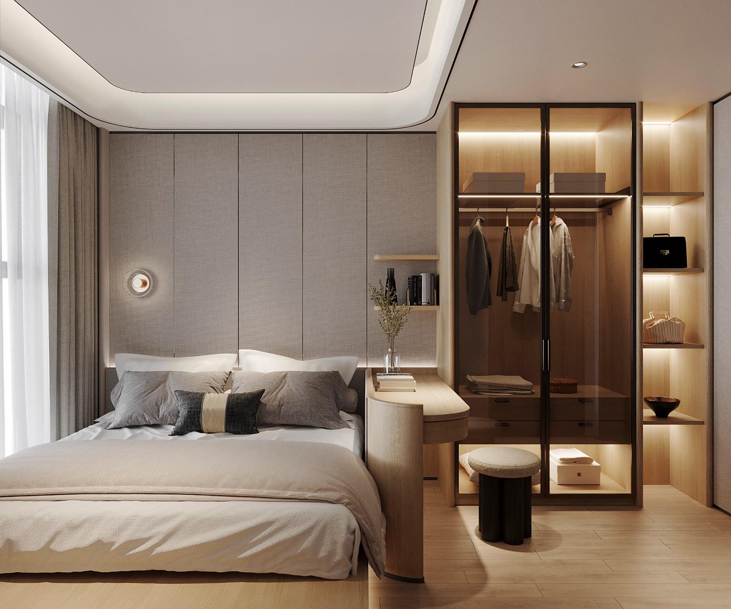 Thiết kế nội thất căn hộ sang trọng, đề cao tính thẩm mỹ