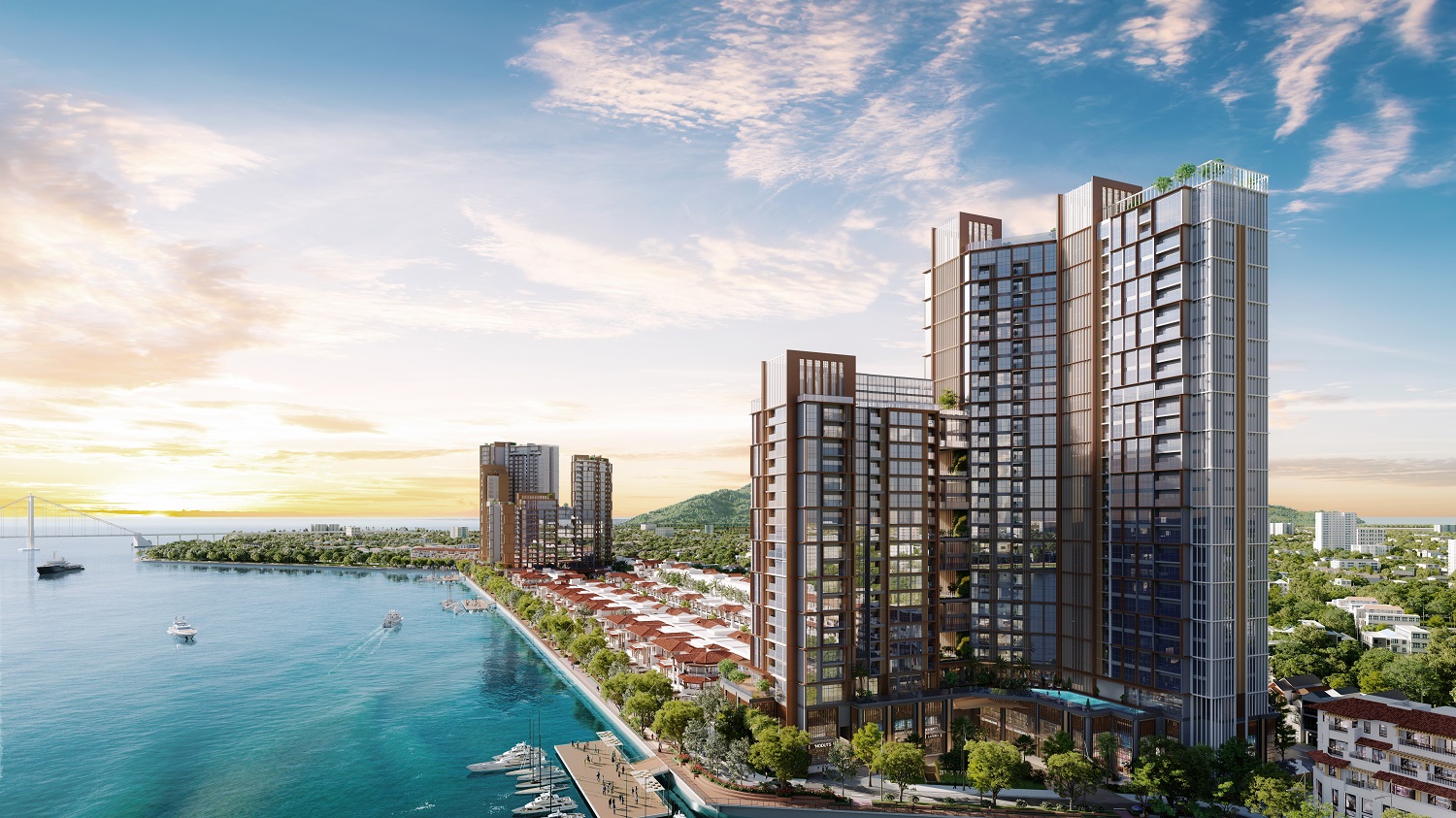 Sun Symphony Residence ngay sát cửa sông Hàn