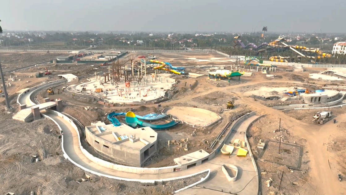 tiện ích của Sun Urban City đang dần thành hình