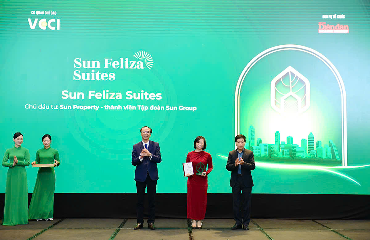 Chương trình Bình chọn “Dự án Đáng sống” năm 2025 xướng tên Sun Feliza Suites ở hạng mục Dự án tiềm năng.