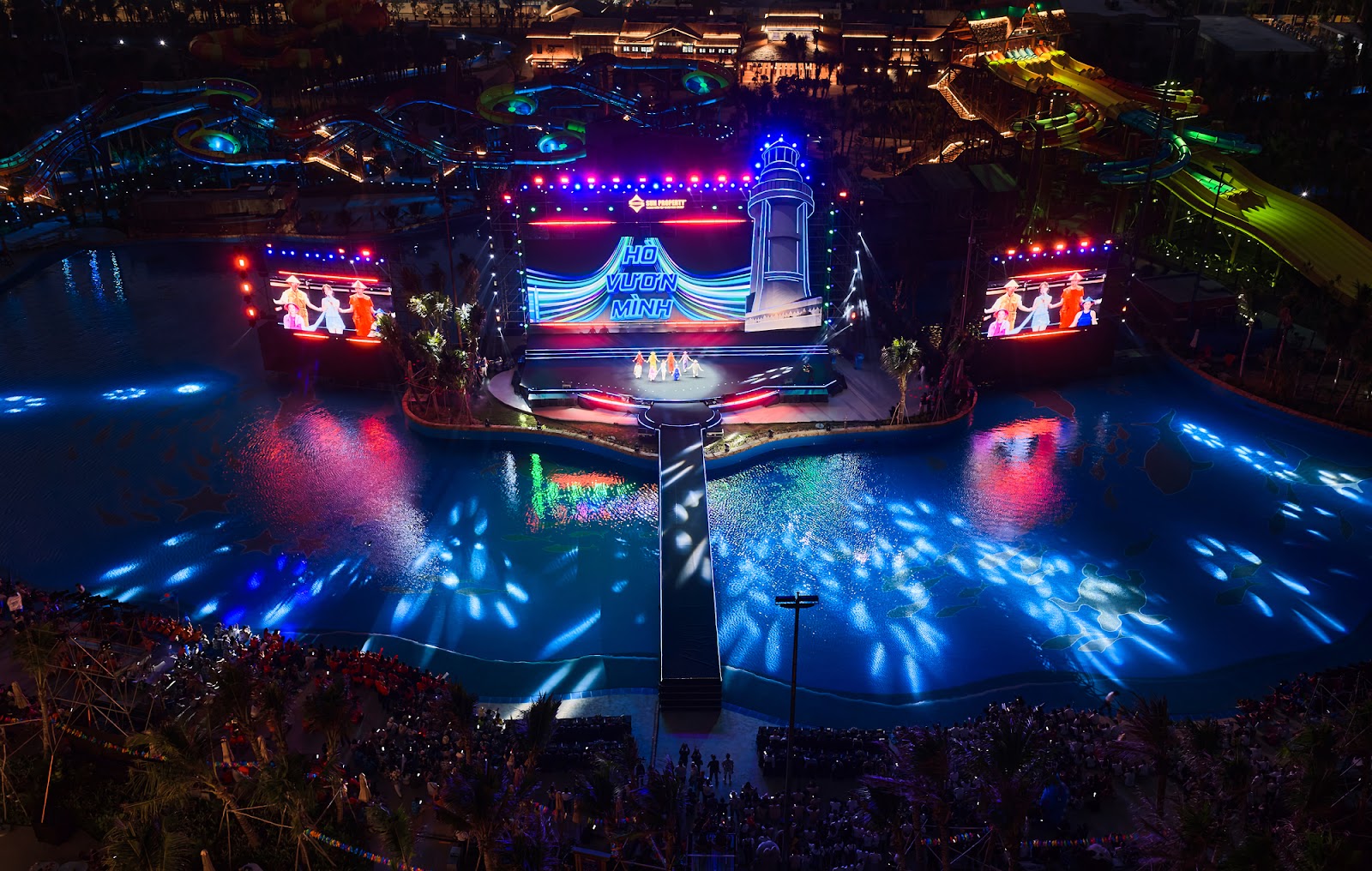 Không gian sự kiện đậm chất lễ hội biển tại Sun World Vũng Tàu