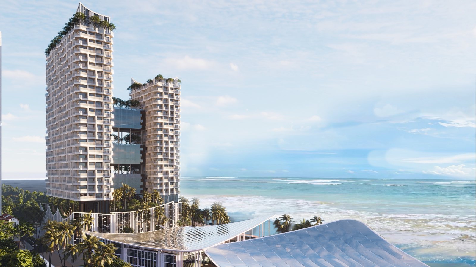 Phối cảnh Marriott Hotels tại Vũng Tàu, dấu ấn đầu tiên của thương hiệu khách sạn hàng đầu thế giới tại nơi đây