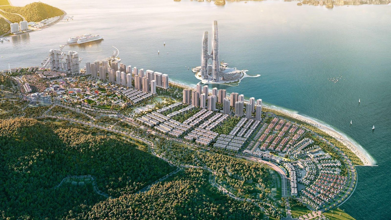 “Thành phố không ngủ” Sun Elite City sở hữu “muôn vàn” tiện ích vui chơi, giải trí đẳng cấp. Ảnh: Sun Property.