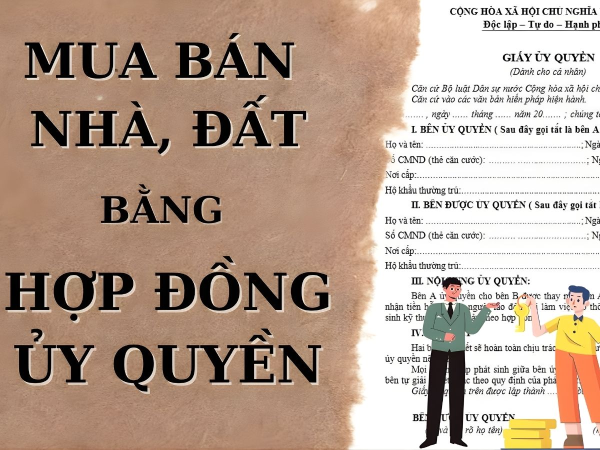 Giấy uỷ quyền chỉ quản lý nhà không có quyền bán.