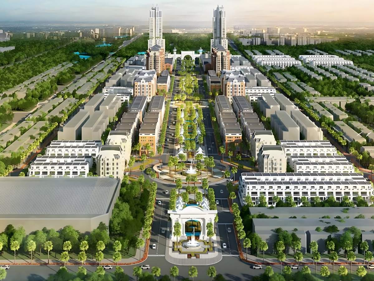 Đất ở đô thị trong dự án có hạ tầng quy hoạch đồng bộ.