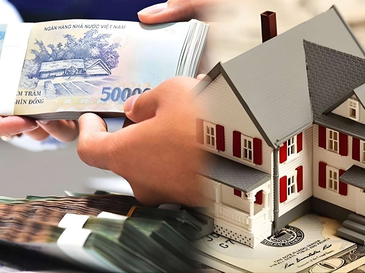 Giao nhận tiền đặt cọc mua nhà kèm biên nhận rõ ràng.