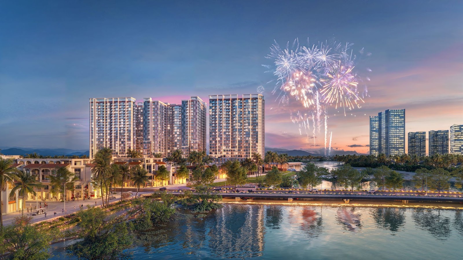 The Onsen đáp ứng xuất sắc ba giá trị vàng Live – Work – Play dưới sự vận hành từ Sun Paradise Land.