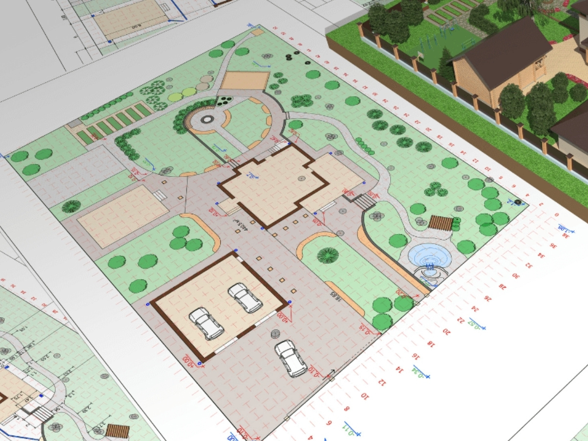 Minh họa hoạt động kinh doanh trên đất thương mại dịch vụ.