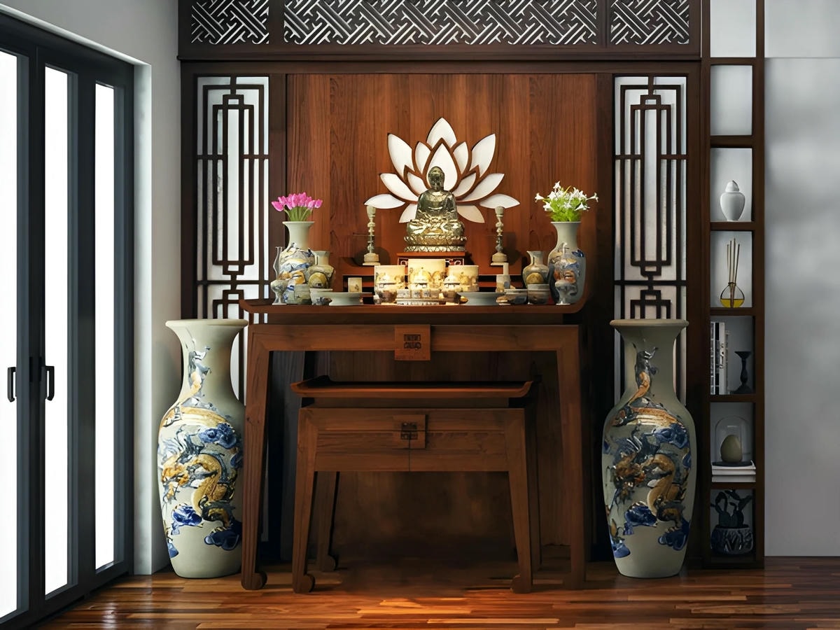 Quan niệm tâm linh gắn liền với không gian sống của người Việt.