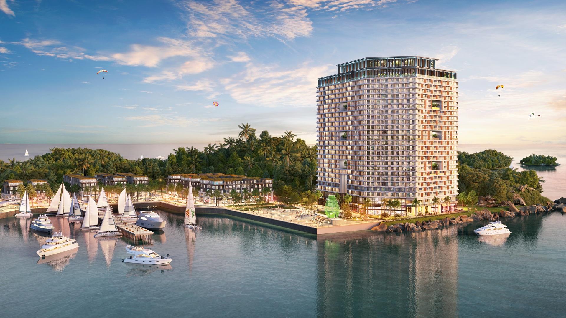 Chỉ “một bước chân”, cư dân Thanh Long dễ dàng kết nối tới bến du thuyền hạng sang.