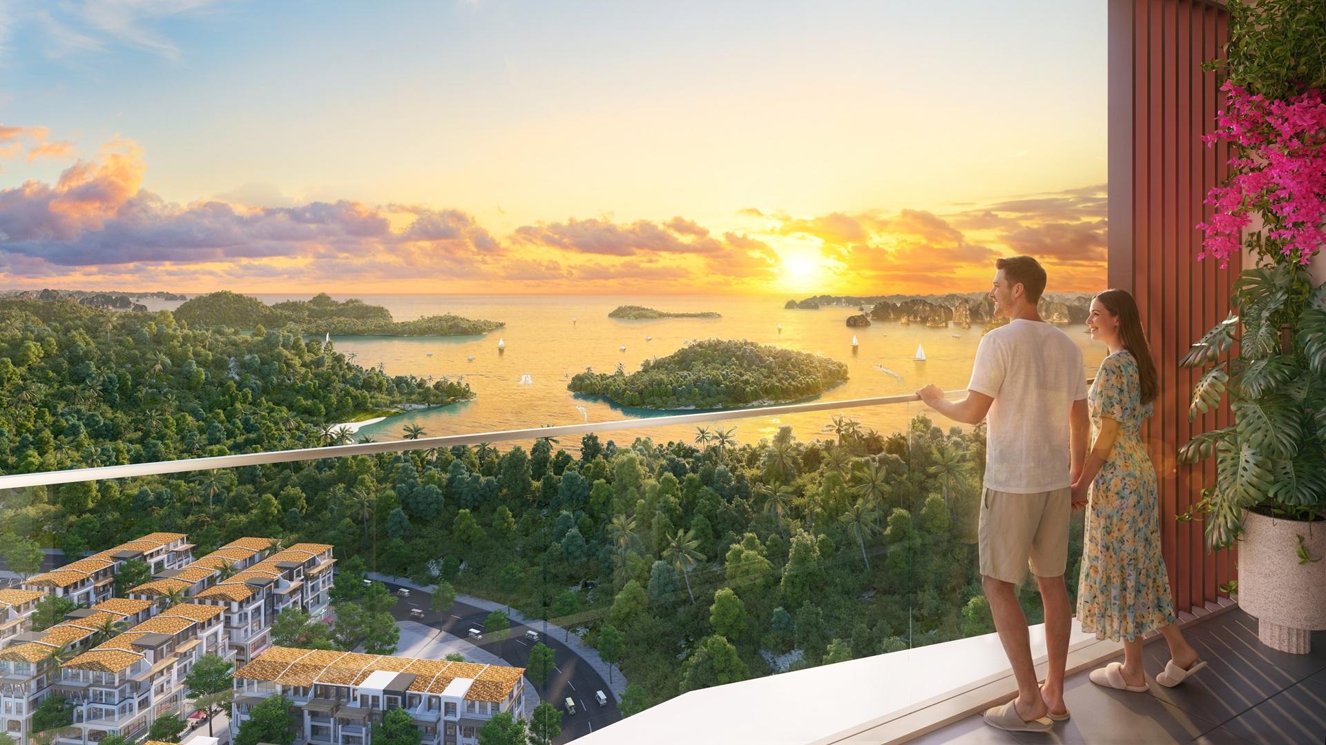 Tòa tháp Thanh Long tọa lạc tại vị trí biệt lập với không gian sống tĩnh tại, an yên.