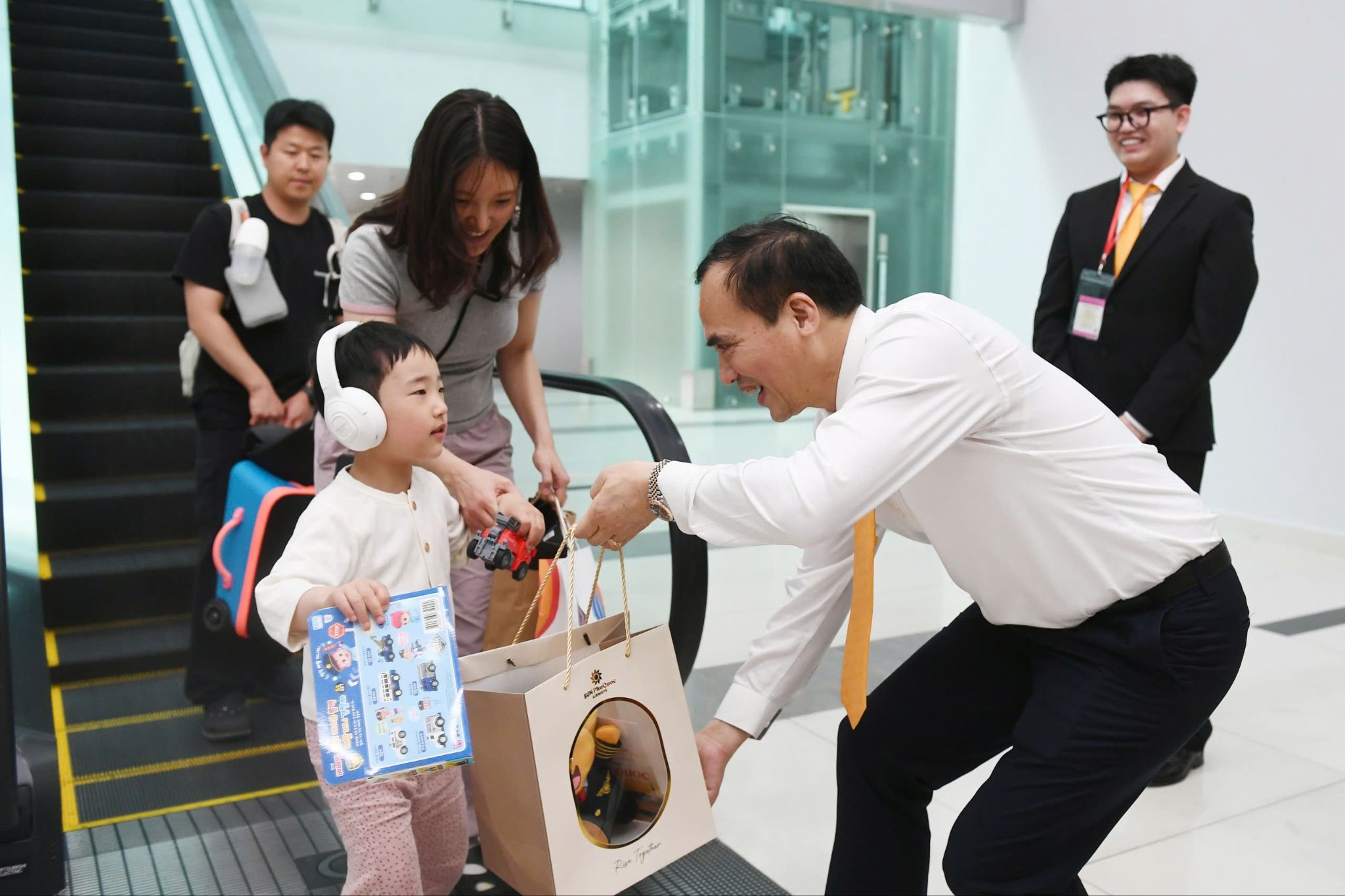 Hãng chào đón du khách đến với Phú Quốc