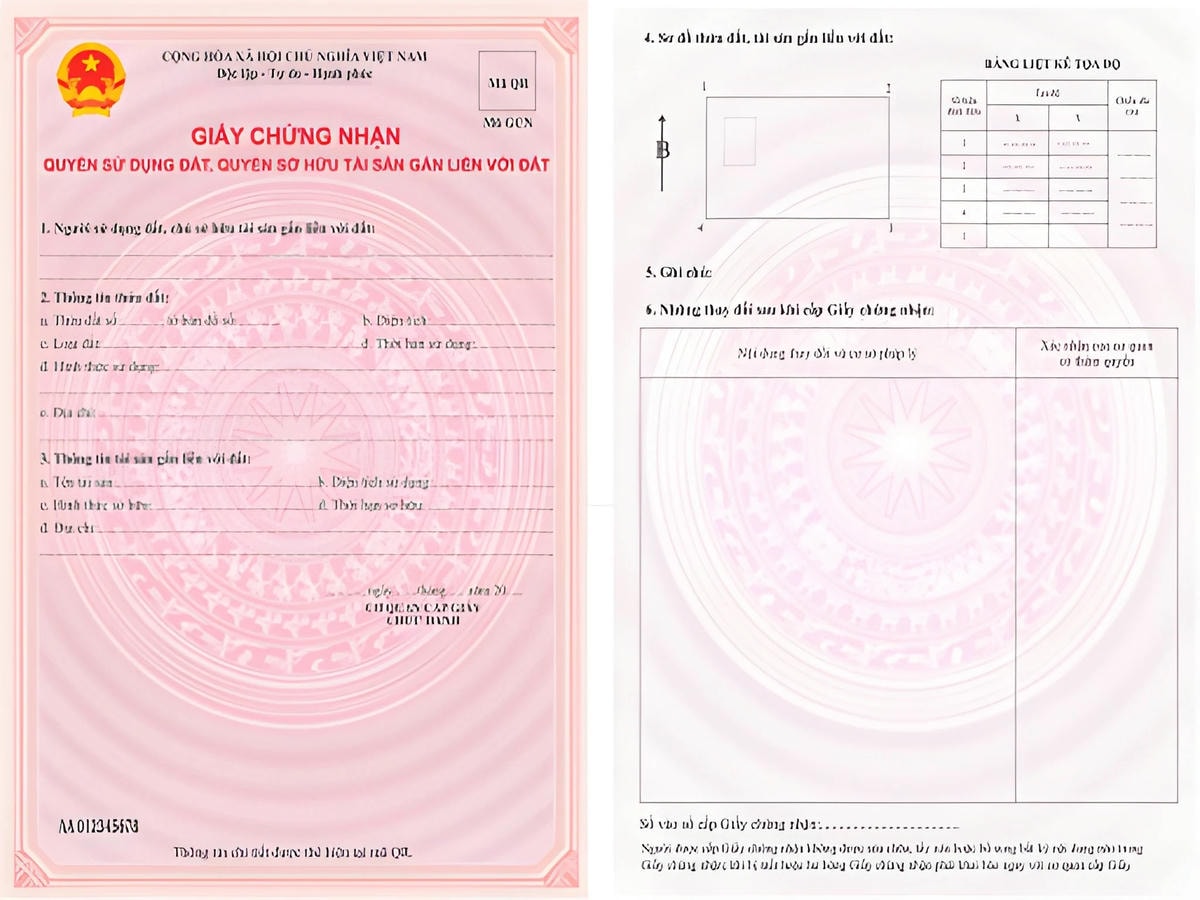 Thông tin cá nhân cần chính xác để xác định chủ thể giao dịch.