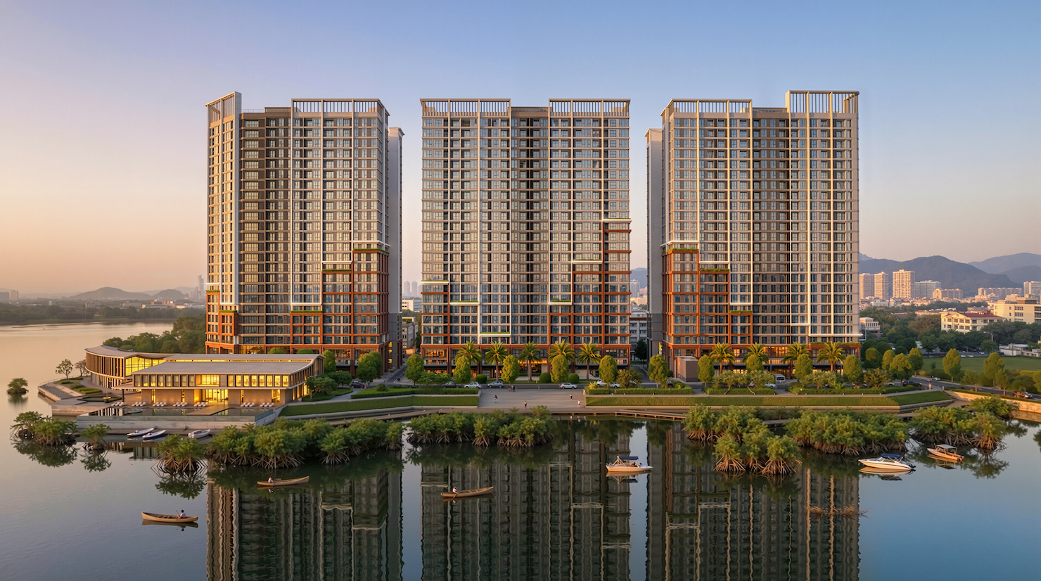 Phân khu The Onsen mang đến chuẩn sống nghỉ dưỡng khác biệt khi tiên phong đem nguồn khoáng tự nhiên vào khu đô thị. Ảnh: Sun Property.