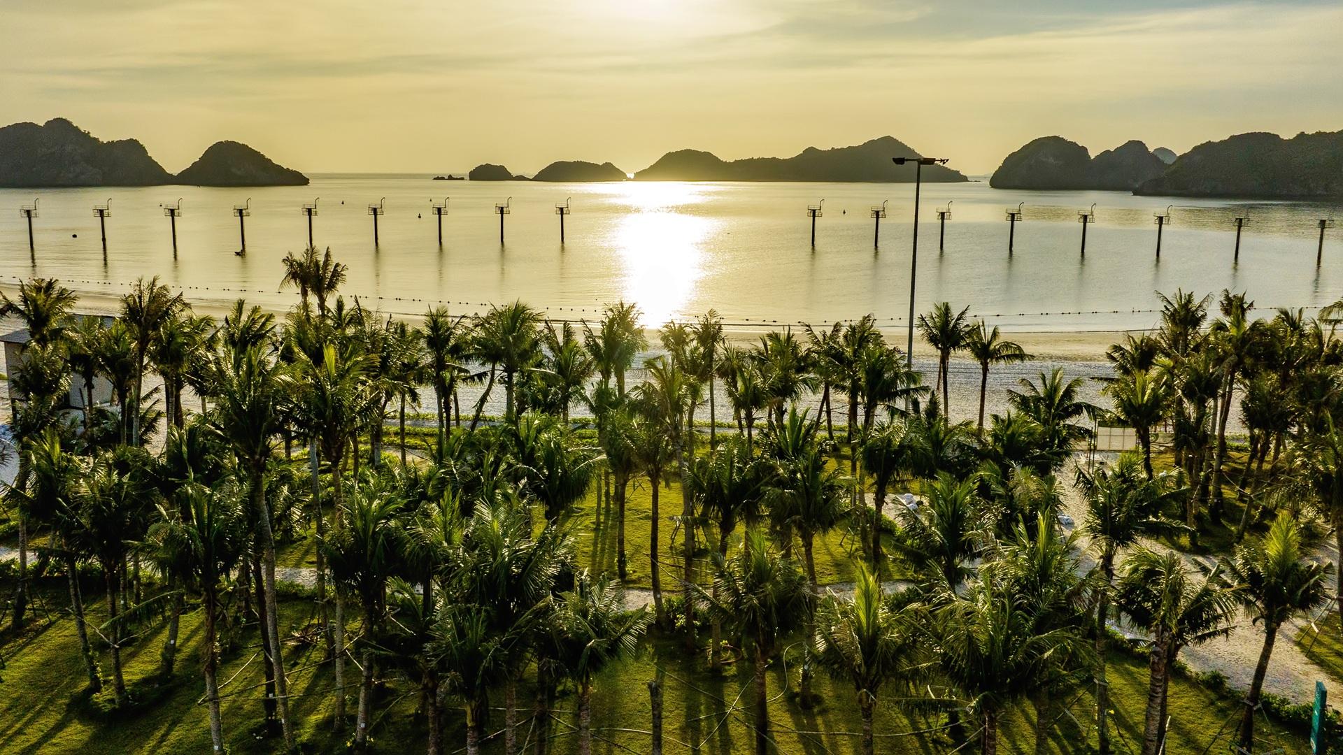 Cảnh quan thiên nhiên và hệ sinh thái du lịch xanh tại Cát Bà là “điểm cộng” trong mắt giới đầu tư BĐS