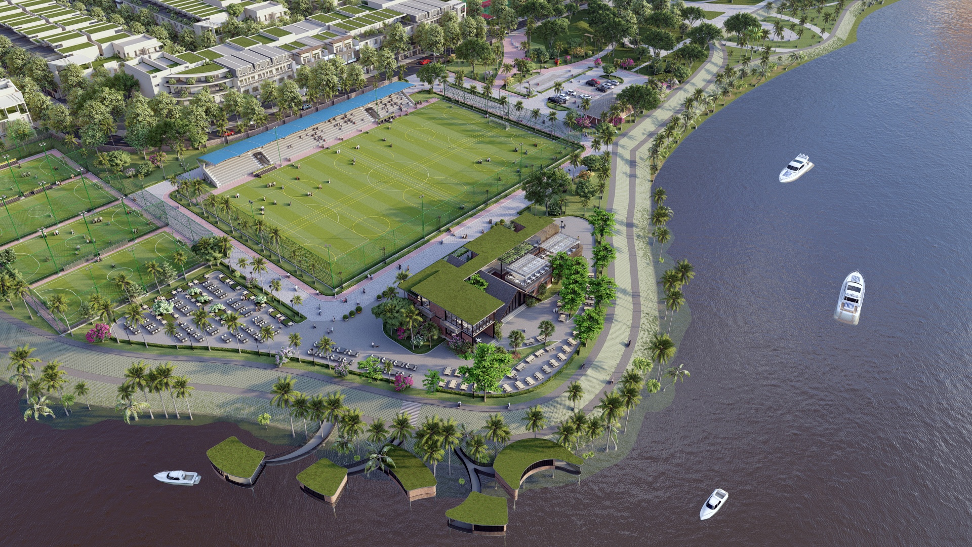 Chủ nhân FourS Jardin hưởng trọn hệ tiện ích nội, ngoại khu phong phú.