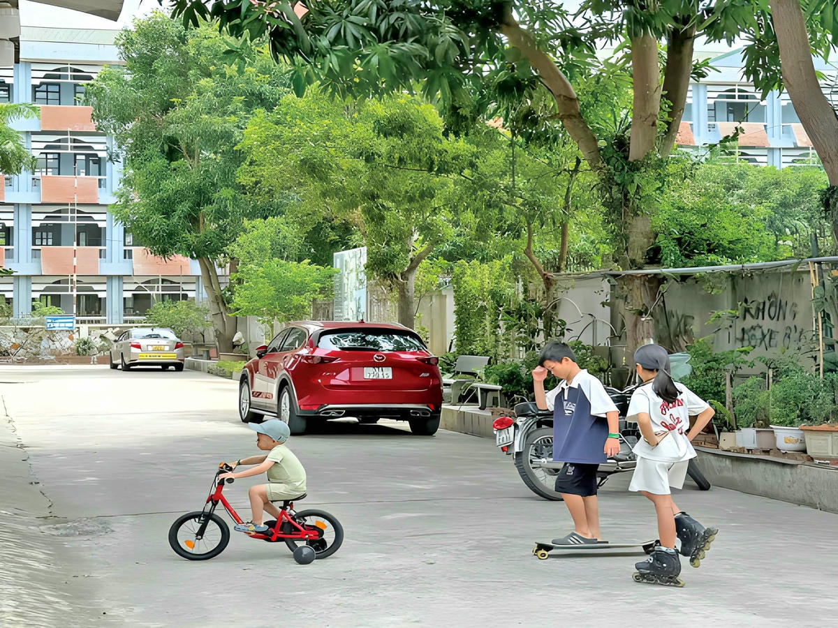 Không gian hẻm cụt yên tĩnh, hạn chế xe cộ qua lại. (Nguồn: Sưu tầm)