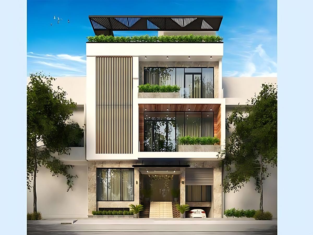 Thiết kế linh hoạt và mặt tiền rộng giúp tối ưu dòng tiền cho nhà phố.