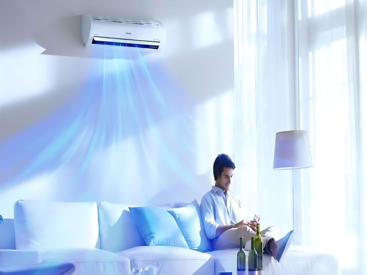 Nguyên lý đối lưu giúp khí lạnh lan tỏa đồng đều và tối ưu hiệu quả làm mát phòng ngủ.
